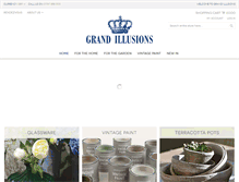 Tablet Screenshot of grandillusions.co.uk